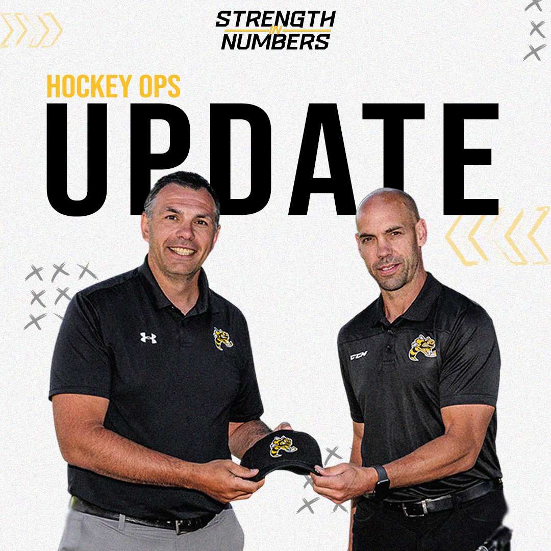 HOCKEY OPS UPDATE 🐝

Sting Announce Extensions for Hockey Operations Staff Heading into 2023-24 Season.

🖊: bit.ly/3NtUHXs