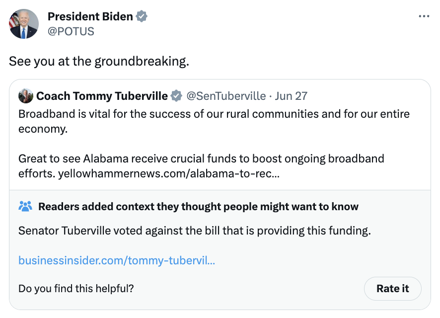 MeidasTouch's tweet photo. Republicans don't like to admit #Bidenomics is working, but they sure like to take credit for it. https://t.co/PHkhvYHFsf