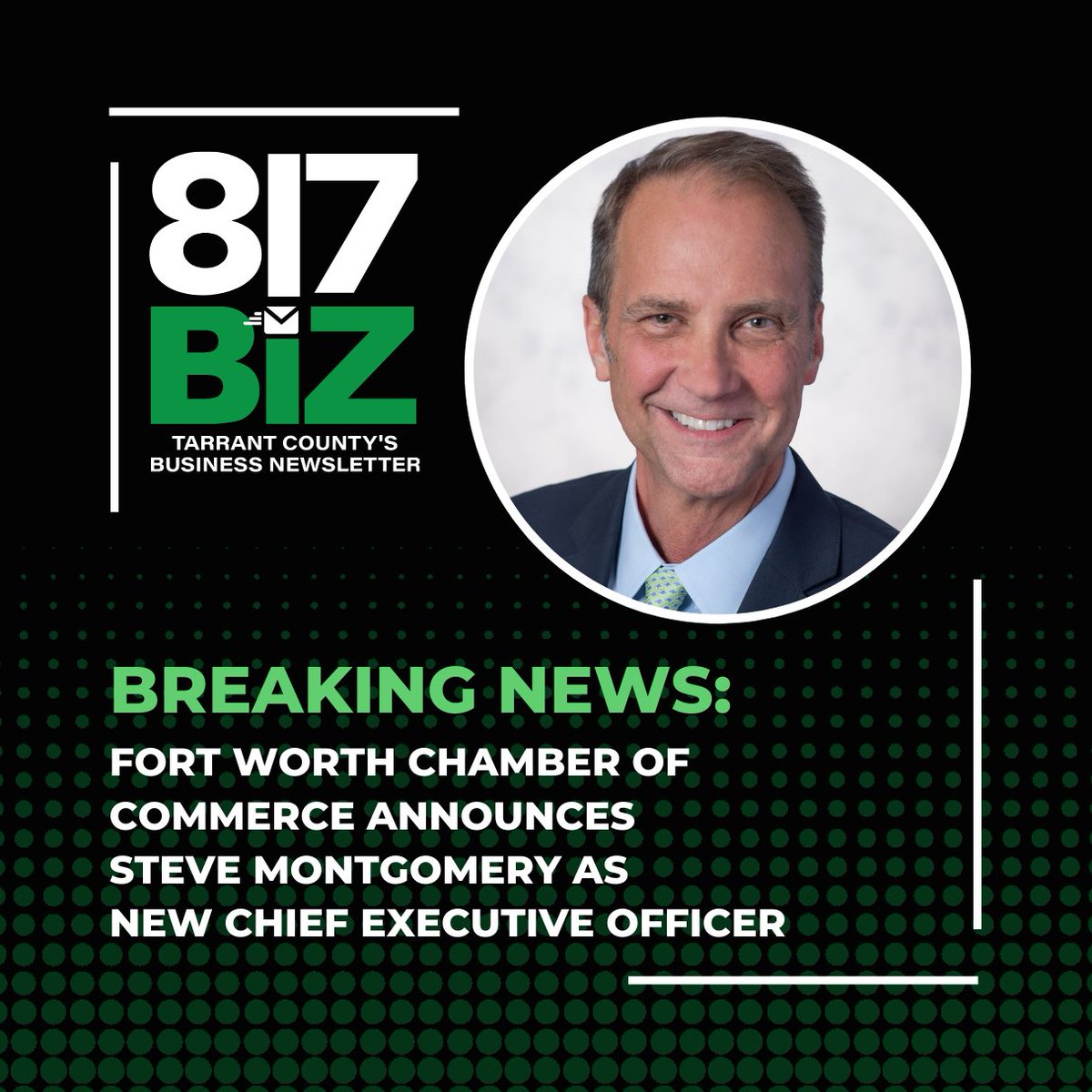 📢 Breaking news: The <a href="/FTWChamber/">Fort Worth Chamber</a> has found its new leader in Steve Montgomery. As the newly appointed CEO, Steve brings a wealth of experience in leadership and business management. #NewLeader #FortWorthChamber #BusinessAdvocacy #NewCEO #BusinessGrowth
