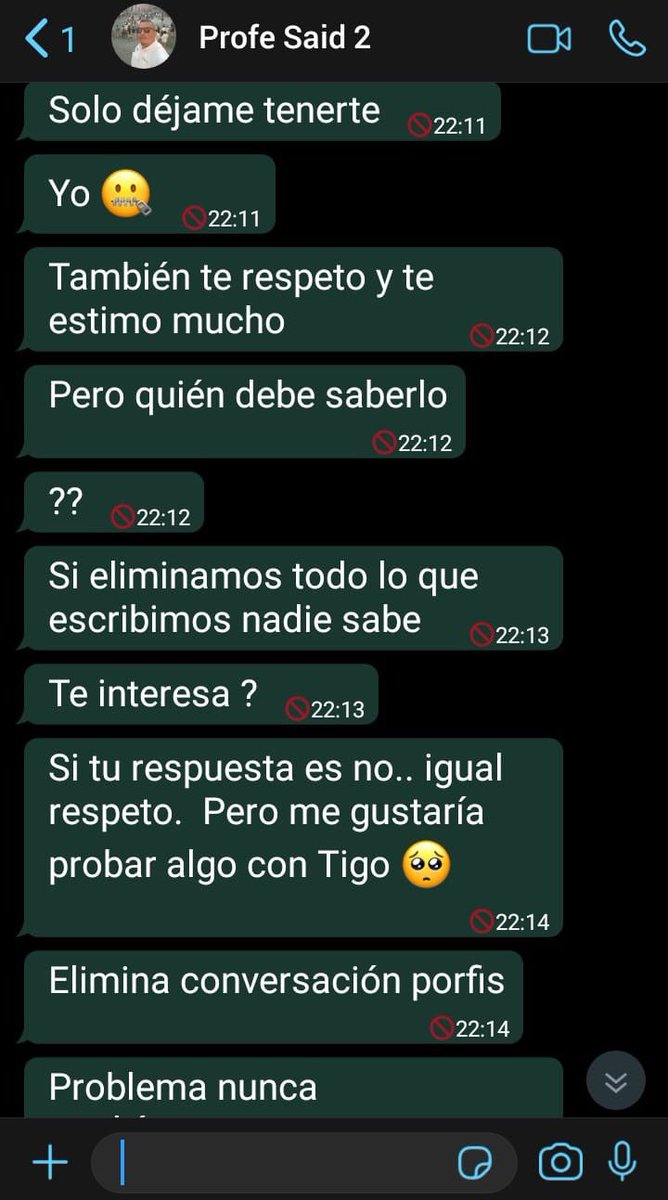 #Veracruz | El maestro Said López García, de una Telesecundaria Belisario Domínguez en la comunidad de Teayo, le mandó mensajes obscenos a una menor. Se justifica diciendo que estaba tomado. 

#FueraPedófilosDeLasAulas