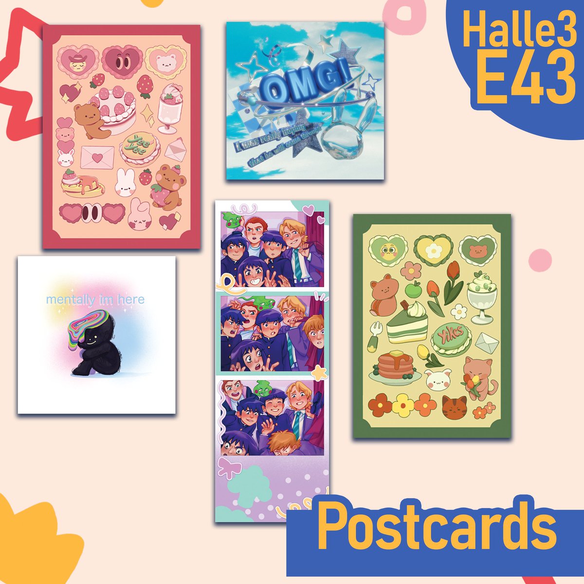 CON CATALOGE TIME!!!! gonna be at Dokomi this weekend at H16 in Hall 3 in the artist alley with my partner in crime @Baochi_art !!! COME VISIT US , we have lots of goodies and we love chatting!