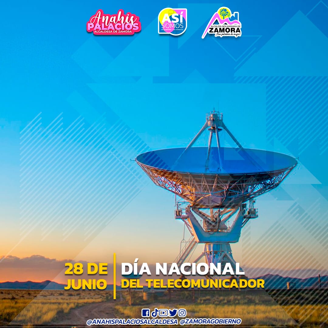 Cada #Jun28 se celebra el Día Nacional del Telecomunicador, efemérides que rinde homenaje a  quienes trabajan para garantizar servicios de telecomunicaciones en todo  el país. 

Son profesionales que conectar las vidas de millones.