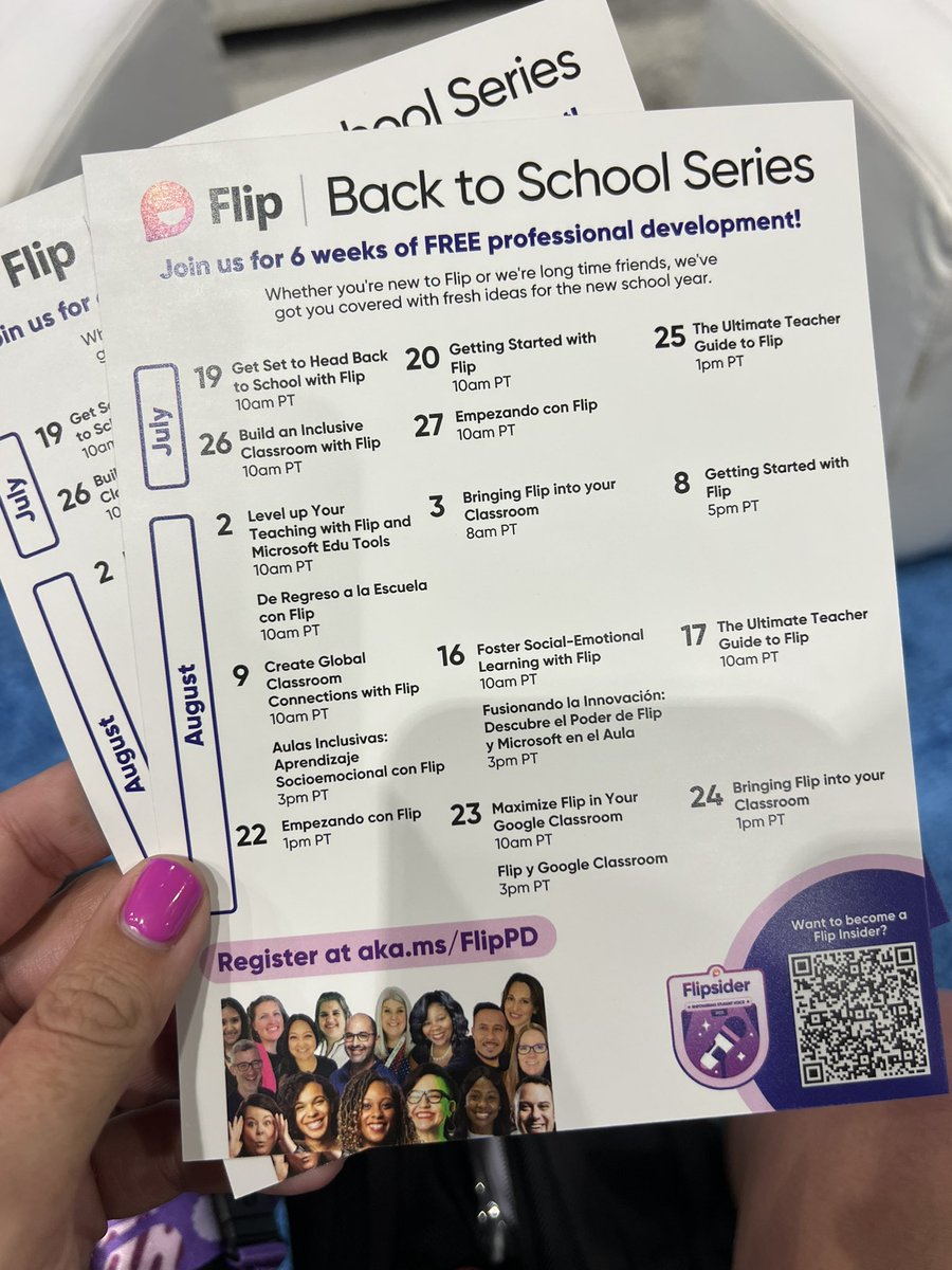 LTavarezECISD's tweet image. Always learn something with @annkozma723 &amp;amp; @jessxbo! 💪🏼🥳💚✅   

Headed home super excited to check out Microsoft Reading Coach IN Flip! 👏🏼👏🏼👏🏼♥️ 

What an awesome addition to an already incredible #edtech tool @MicrosoftFlip! @MicrosoftEDU @TechECISD #ISTELive #ISTELive23
