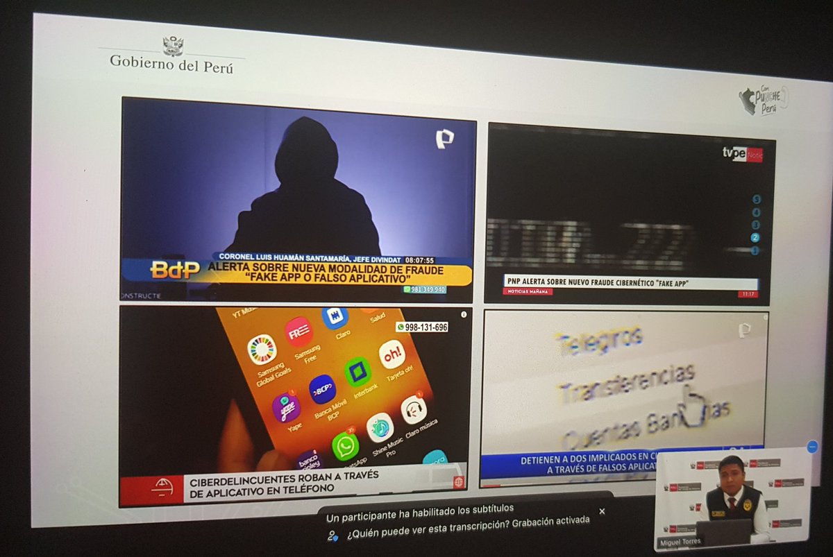 elsacasas's tweet image. En el Taller de @PeruPaisDigital sobre #Ciberdelitos. #ComDig 
#Ciberseguridad