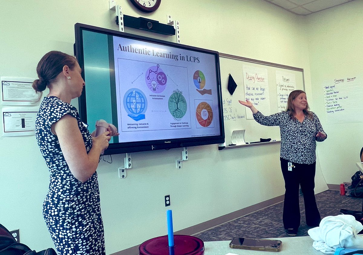 MsPrebeck's tweet image. I have the best team! @georgia_tsin &amp;amp; @kewteach are rocking this #PerformanceAssessment PD! @LCPSOfficial Ts are so lucky to have them! #DeeperLearningforEachandEvery #lcps23 @LCPSProLearning