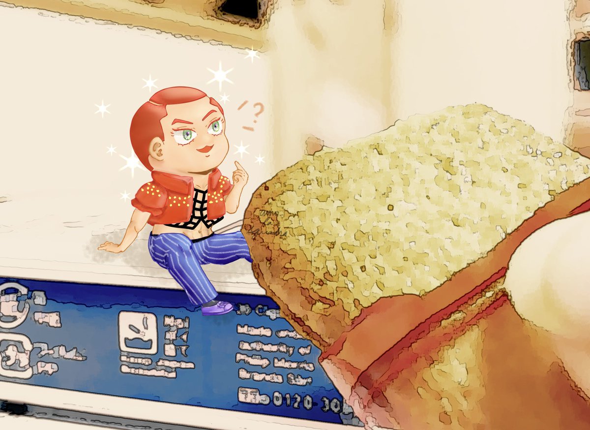 amo_la_squadra's tweet image. Per me ?  &amp;lt;3
#jjbafanart #formaggio