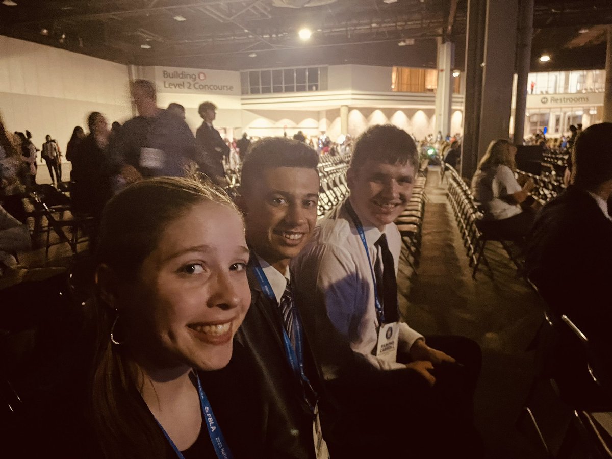 Great opening session at the FBLA national conference last night.  Can’t wait to compete today.  Go Bears! #nlc2023