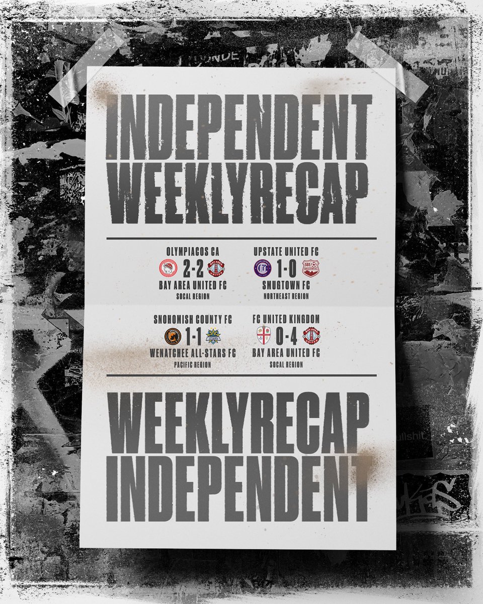 Off to a strong start 🔥

NISA Independent Cup weekly recap ✔️
