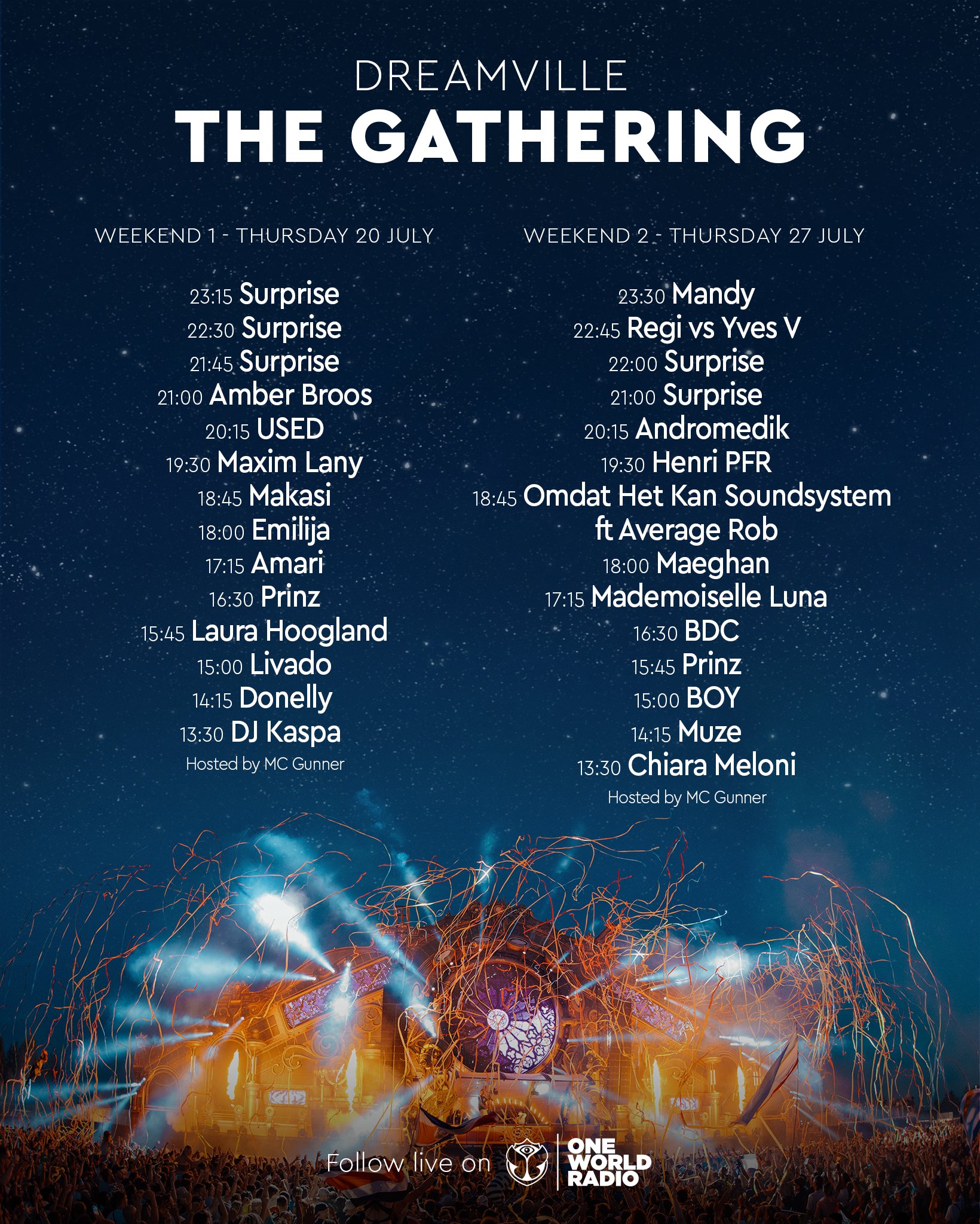Tomorrowland on Twitter "Tomorrowland selected seven talented artists