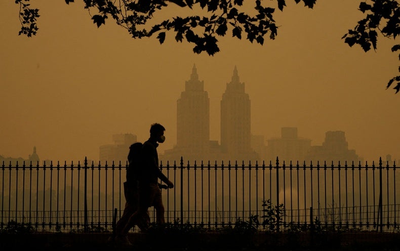 MeridianCAW's tweet photo. #Environment #Pollution How to Use the Air Quality Index: Wildfire smoke from Canada is causing poor air quality along the East Coast. Here’s what those air quality alerts mean https://t.co/wCE7QNef1E https://t.co/VKypWlFj1T