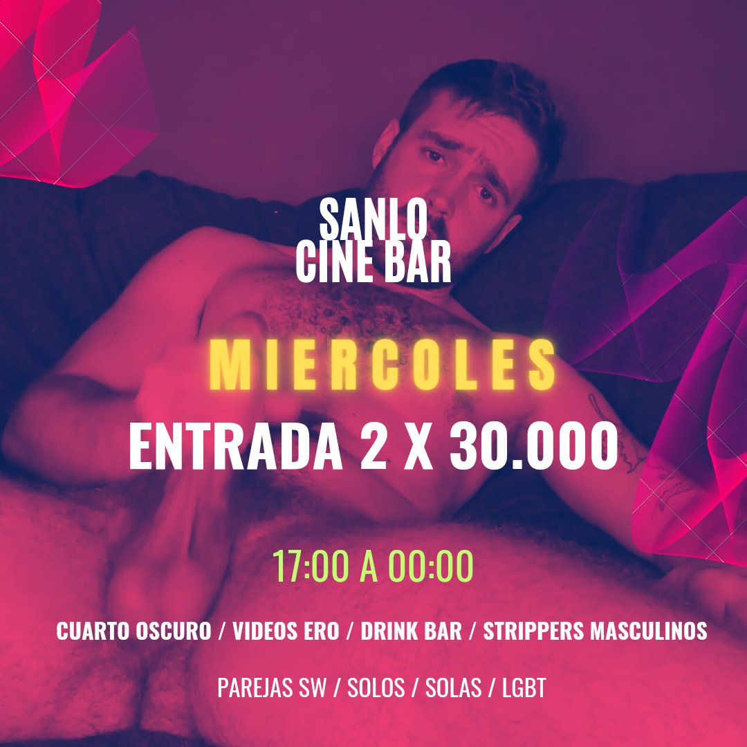 sanlocinebar's tweet photo. M I E R C O L E S
¿Te unis a la fiesta? https://t.co/yHQIVAtPka
