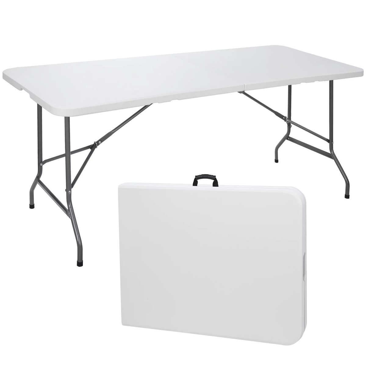 6ft Folding Game Table Portable Camping Table for Picnic Beach 71' x 27' 📷 PRlCE Drop 📷 + Lowest I could FIND! mavely.app.link/e/kJ40DPga0Ab ad #camping #party #deals #beach #vacation