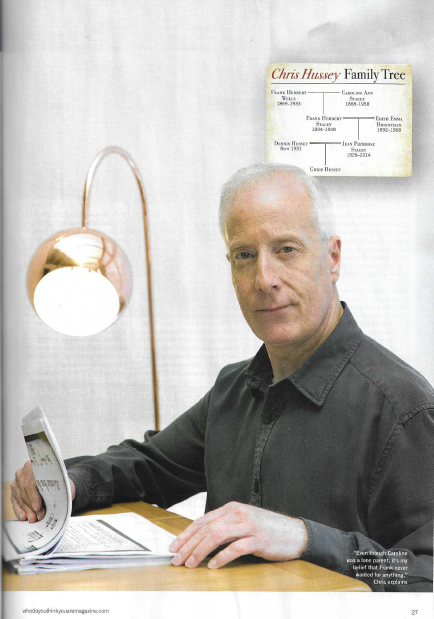 Callsigndinky's tweet photo. Made the summer edition of "Who Do You Think You Are" magazine. https://t.co/i7pPfrmnUd