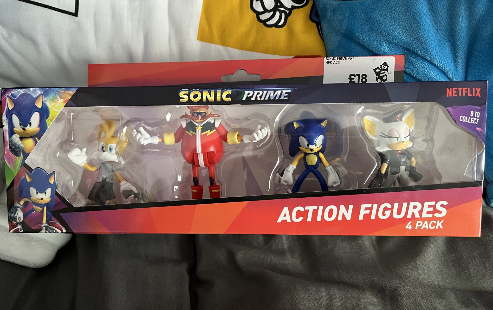 Sonic Prime Figures 3 pack 2023