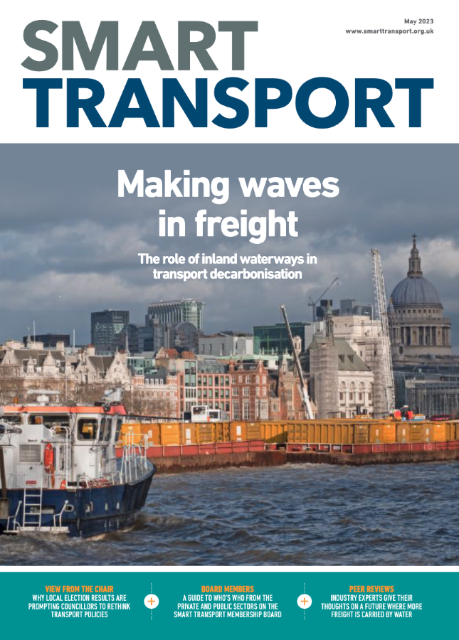 Latest issue: The role of inland waterways in transport decarbonisation. Opinions from Geoff Symonds Thames Clippers, Martin Howell Worldline, Maggie Simpson Rail Freight Group, Nick Reed of Reed Mobility. #transportdecarbonisation
eedition.smarttransport.org.uk/html5/reader/p…