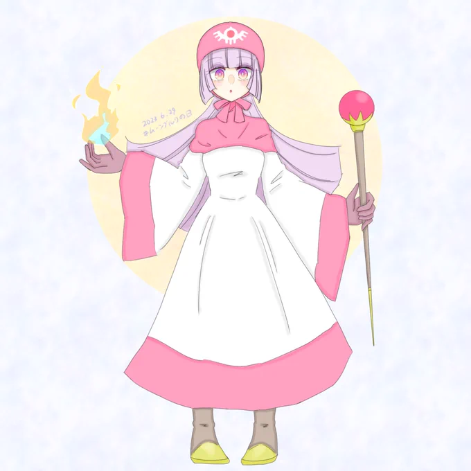 #ムーンブルクの日 紅一点の王女様