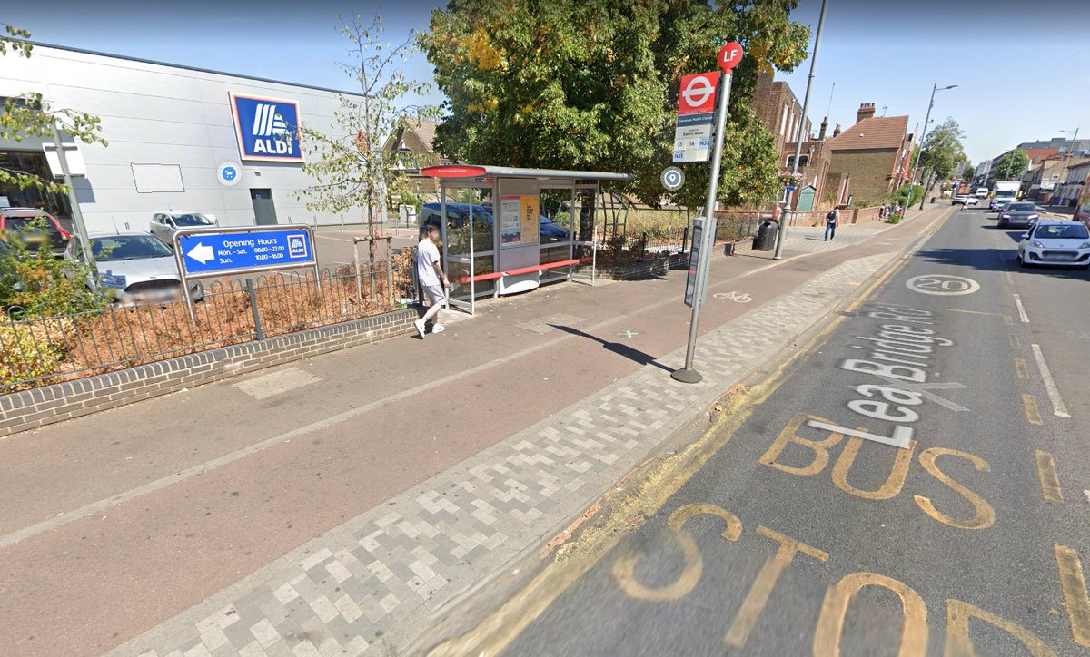 @ibikebrighton @Wheels4Well @BHCC_Transport I think what is key is that the footway bypasses the bus stop uninterupted at *any* arrangement. This is why where space is tight the boarder arrangement may be more appropriate than a full bypass for the cycleway.