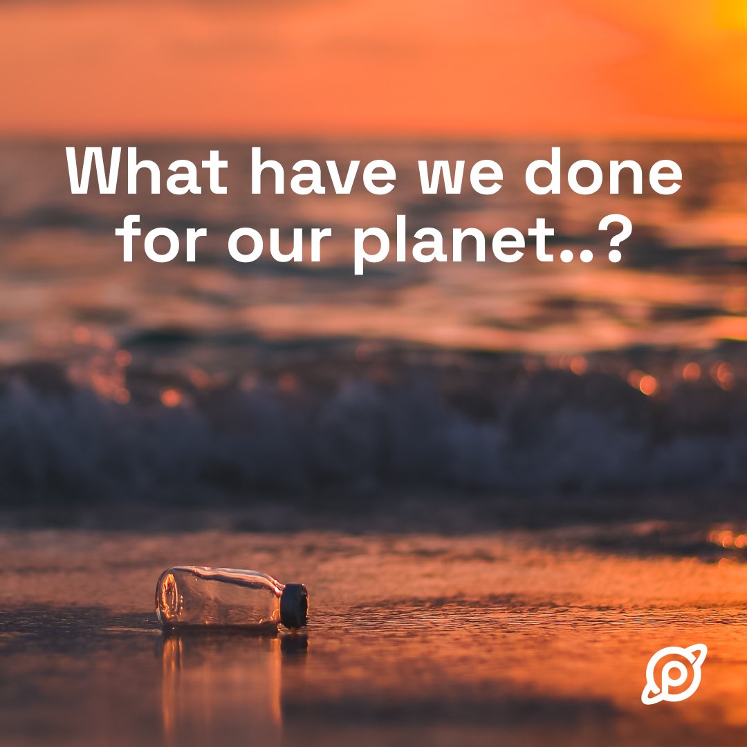 We have used technology to do everything to make our lives easier, but what have we done for our planet? Every minute, we cause more harm to Earth than the minute passed. The clock is ticking.. ⏱️ #JoinThePlanet $PLANET