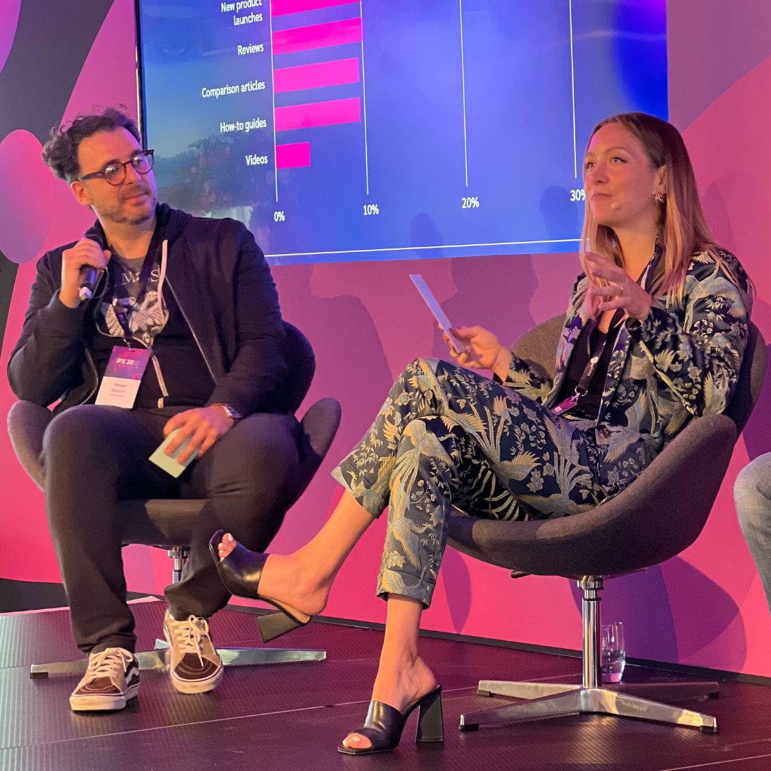 impactdotcom's tweet photo. ๐กCommerce content heats up the stage at iPX23: London edition. Key takeaway here:
โ
Give your channel & business performance a boost by aligning your affiliate marketing with SEO and PPC efforts - @silverbean's Nicholas Yates
#LiveNow #iPX23 #iPXLondon https://t.co/2D3McLuukc