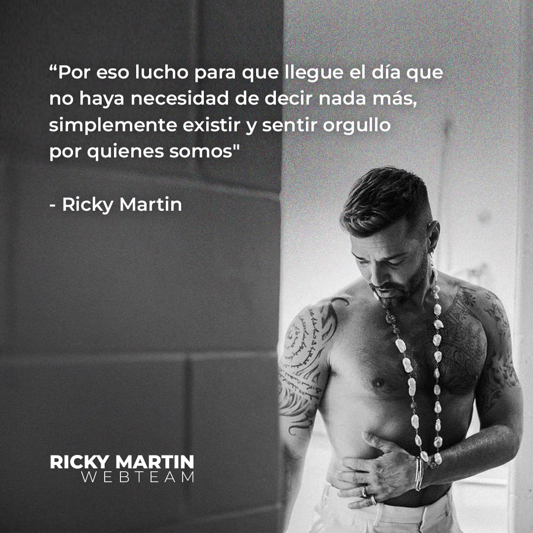 RMwebteam's tweet image. Gracias @ricky_martin por inspirarnos a amar sin límites, a ser auténticos y a abrazar la diversidad en todas sus formas 🌍🏳️‍🌈 

¡Seguiremos unidos por el amor, la igualdad y el respeto! ❤️ #LoveIsLove #PrideStrong #RickyMartin