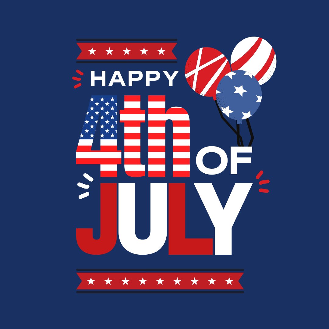 Happy 4th of July to our community and beyond! Have fun and stay safe!