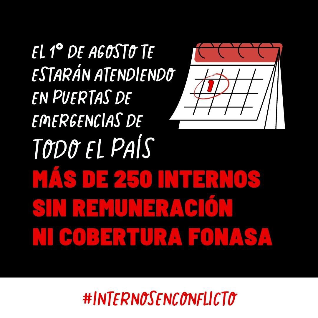 Estamos a 34 días de iniciar el internado. Solicitamos a las mutualistas recibir a un mayor número de internos remunerados. 
Reconocemos la importancia fundamental de nuestra labor y la importancia de mayor cargos presupuestados.
#presupuestofmed #sininternosnohayhospital