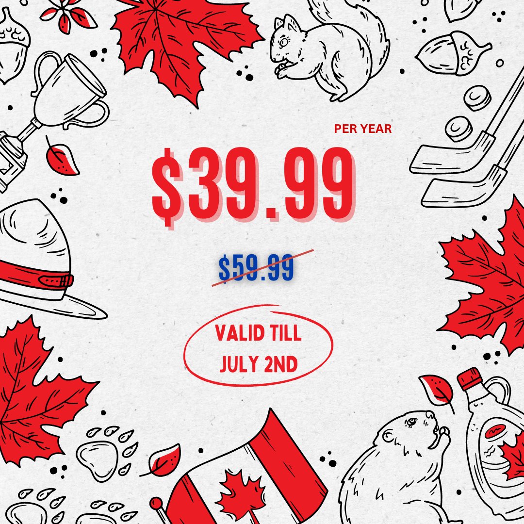 🍁Road to Canada Day🍁 Take advantage of our promo and unlock Fing's full potential for only $39,99 per year instead of $59,99! #canadaday #promo #wednesdaydeal