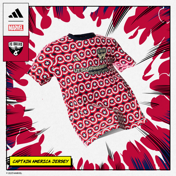 MLS's tweet photo. Fresh out the ice, the new Captain America collection! ⭐

Get yours now: https://t.co/qFxyCVQpxZ https://t.co/YftW4SjHYt