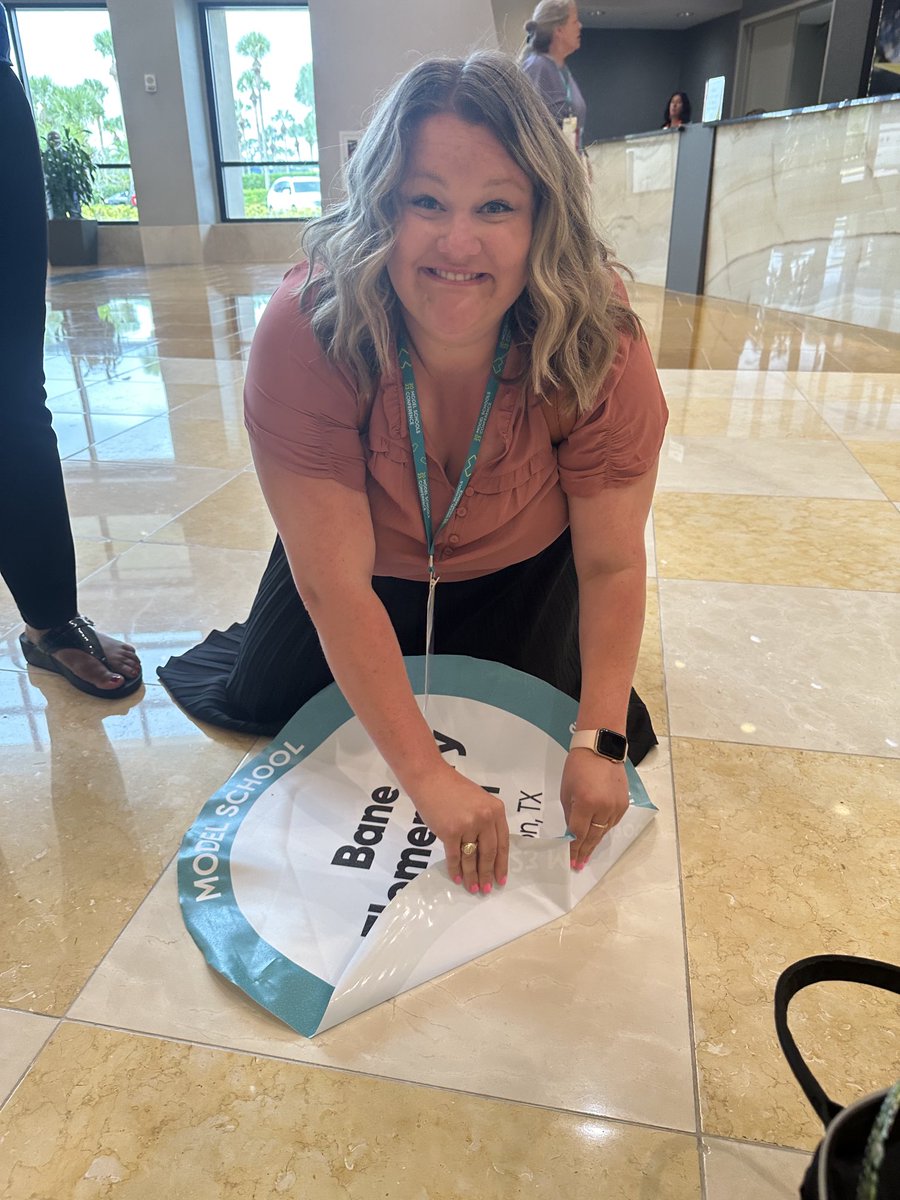 And that’s a wrap! Taking the Bane Model School decal to our campus thanks to ⁦<a href="/Ms_Reinhardt/">Hailey Reinhardt</a>⁩! So proud to be a part of the Bane Team and to share all the awesome things going on at ⁦<a href="/BaneElementary/">Bane Elementary</a>⁩! #MSC2023 #CFISD #CFISDSpirit #BanePride