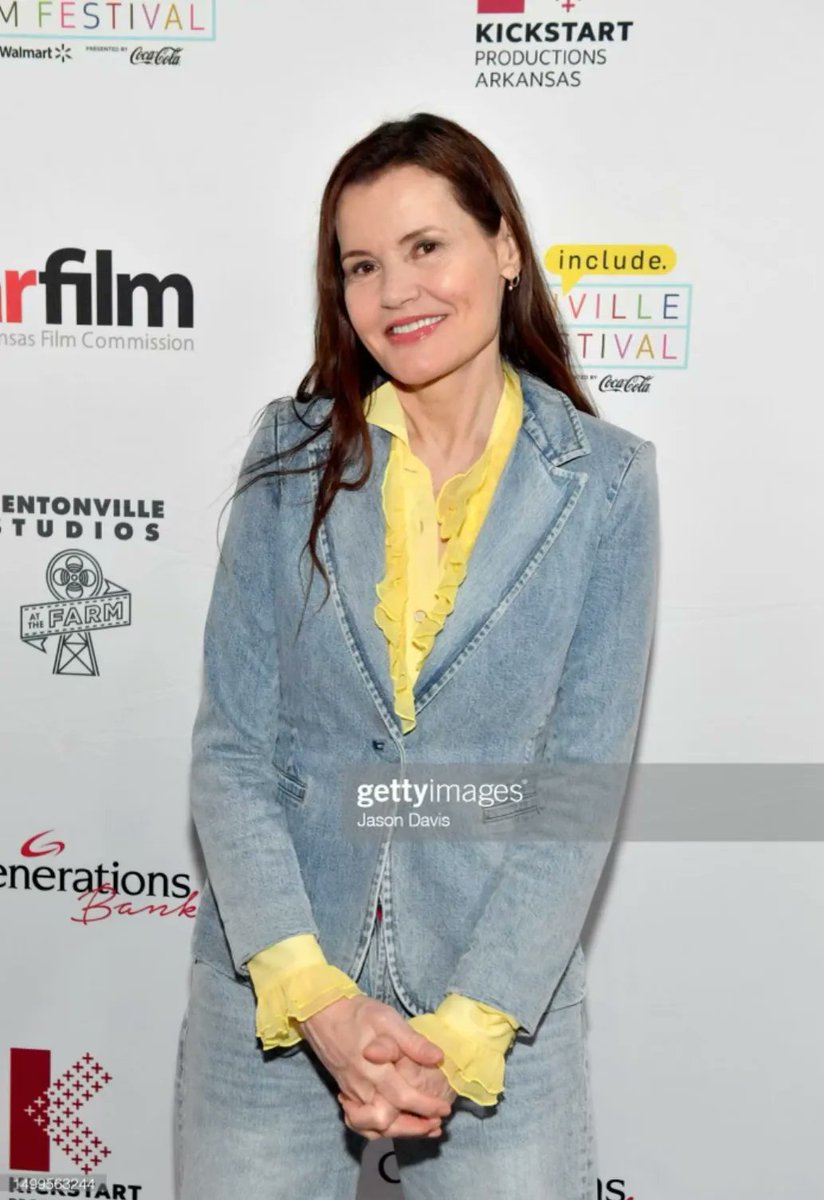Thank you so much Greena Davis for wearing @RebeccaCrewsOfficial new spring collection! Looking amazing at the Bentonville Film Festival!!🔥 #RebeccaCrewsOfficial #SpringCollection