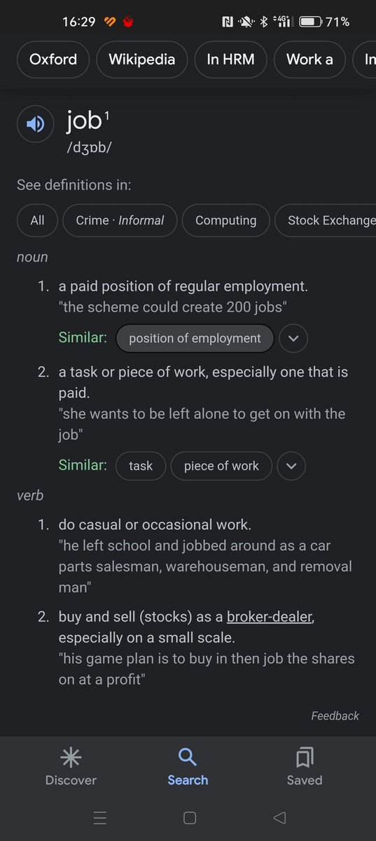 jon_rigby's tweet photo. @beckymil1 A job definition! Welcome to the work force @beckymil1. Dean must read a different kind of judgemental dictionary! https://t.co/0AuQW8EdFO