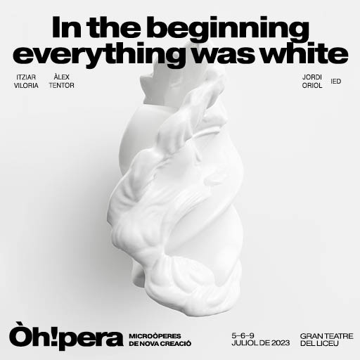 🎭#OhperaLiceu, impulsat pel @Liceu_cat, és un projecte on els nostres estudiants han pogut dissenyar en la seva totalitat una peça d'òpera. Des del vestuari fins a l'escenografía.
In the Beginning everything was white. 
Els dies 5, 6 i 9 de juliol.

bit.ly/3r4h7aj