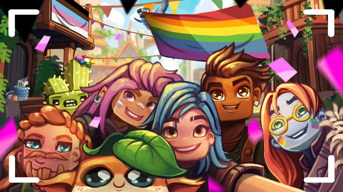 We want Hytale and Hypixel Studios to be safe, accepting and expressive spaces to find community and show your #pride! We're so grateful for our diverse community and all of the creativity you've shared with us over the years. We can't wait to see what you do next! 🏳️‍🌈🏳️‍⚧️