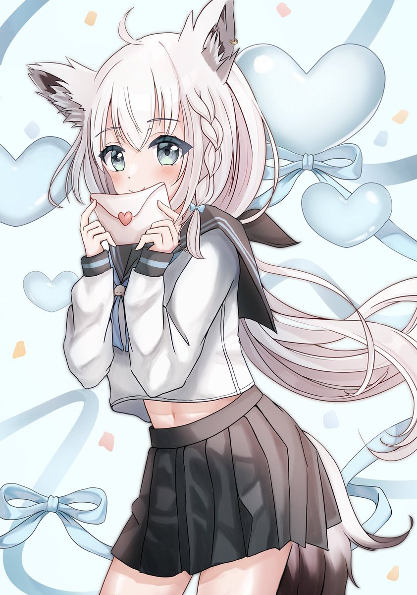 JenserikF's tweet photo. 🥳 #白上フブキ #gawrgura #holo ＃アニメディア #Eテレ #妖刀蒐集508振り封印行脚の旅  
Original: meco_mofu https://t.co/V4hvgTDxNn