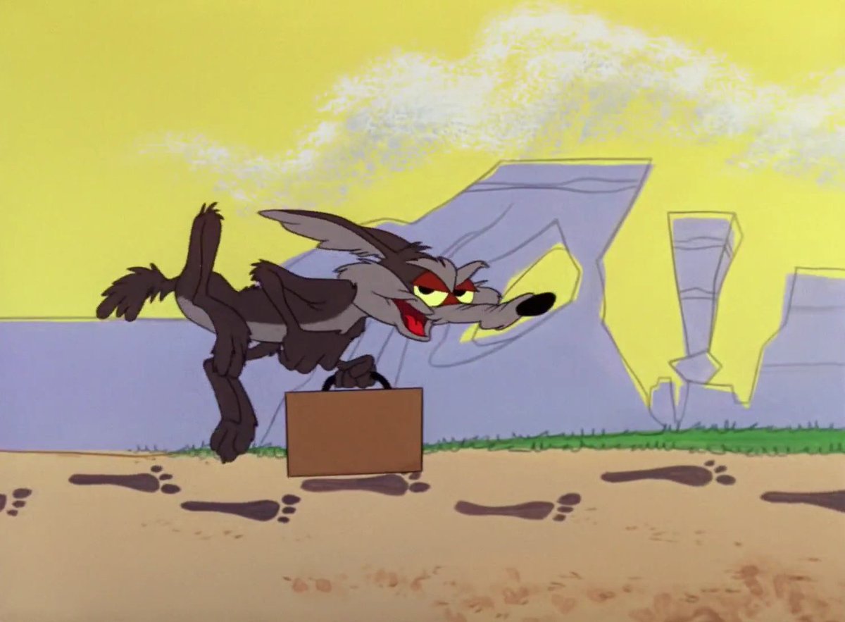 Happy Wile E Wednesday! #LooneyTunes