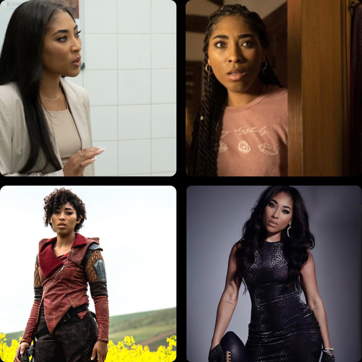 SolomanSolom8's tweet photo. You’re my favorite character!!😍😍✨
@AdriyanRae #TheGame #Vagrantqueen #BurningSands #LightAsAFeather #ChicagoFire #Star
#SuperFly #ChampaignIll https://t.co/MivlfBGWYk
