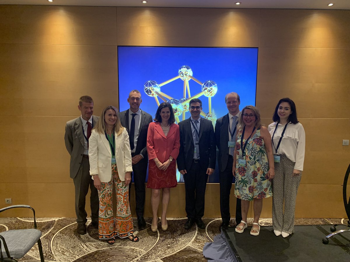 MariaCrisRusso's tweet photo. How stimulating to be together to reflect on the implementation of the #MultilateralDialogue so far & to hear interesting views about its future direction. Many thanks ๐๐ to all attendees !
#EUGlobalApproach๐ https://t.co/DN68CRQcxr