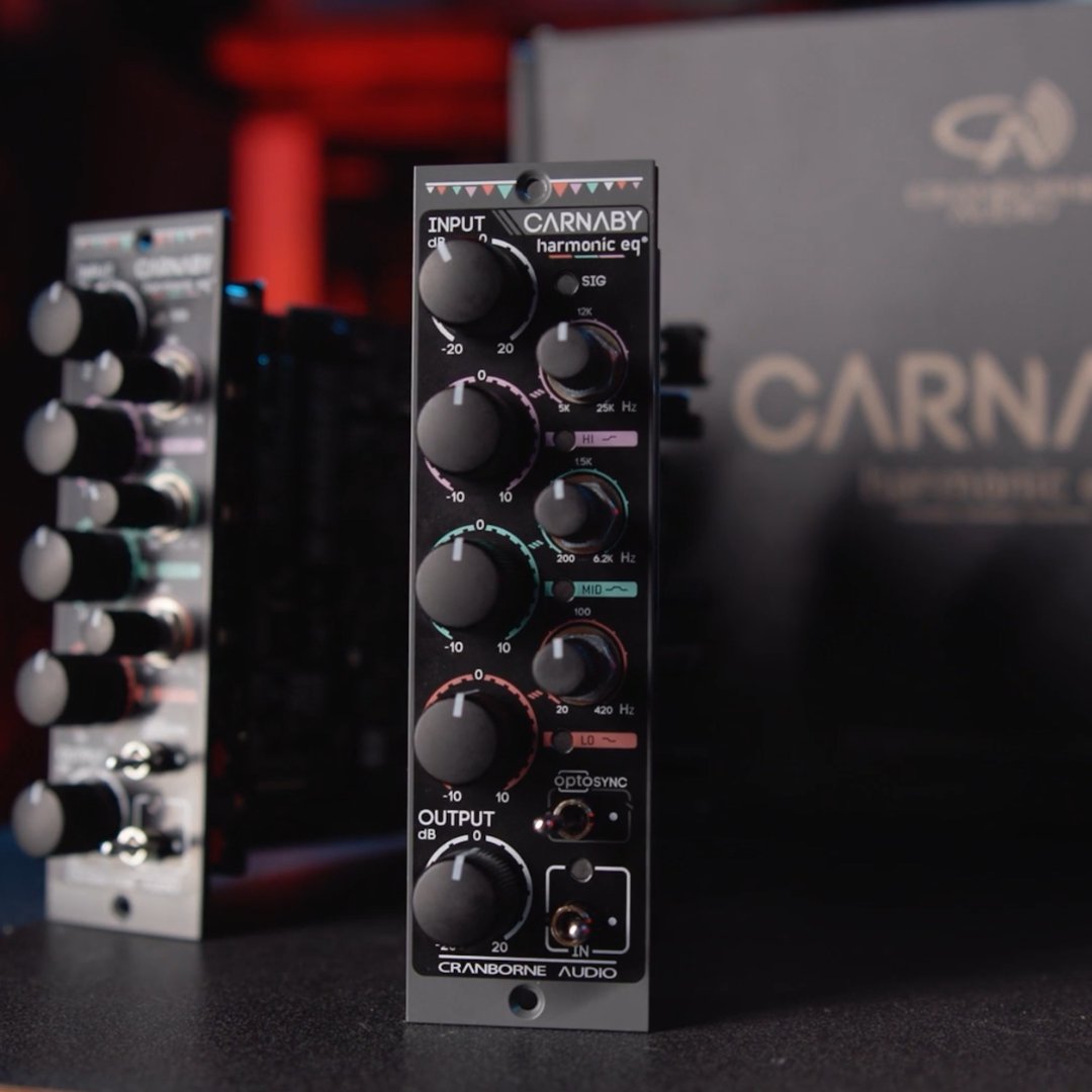 The new Carnaby 500 finds @Cranborne_Audio returning to the land of the 500 Series. Watch our First Listen to hear how you can boost and cut tracks via harmonic saturation with this innovative tool: bit.ly/CarnabyEQ