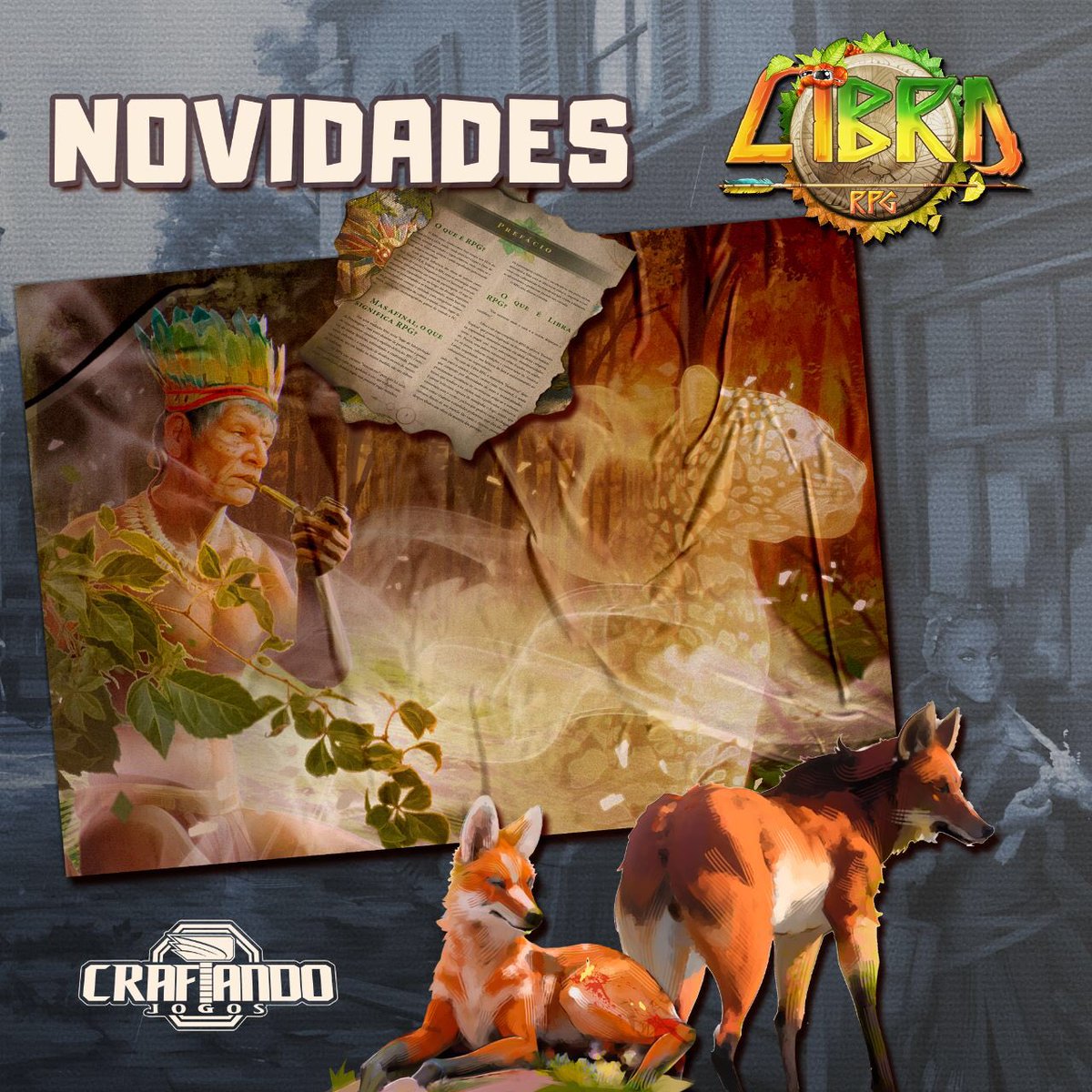 Libra_RPG's tweet photo. Atenção, povo de Casanova!

Iniciaremos o processo de entrega do material digital por capítulos em julho de 2023. Saiba mais em: https://t.co/64ZzdKEOIY

Defenda Libra! https://t.co/MC1eyDe8Xi
