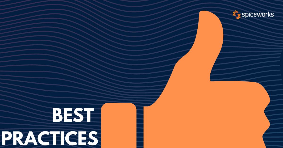 Spiceworks's tweet photo. What are some cybersecurity best practices that is less known to the world?

#techtalk #techadvice
https://t.co/kyWfDb6vYJ https://t.co/DTQhFnEzJs