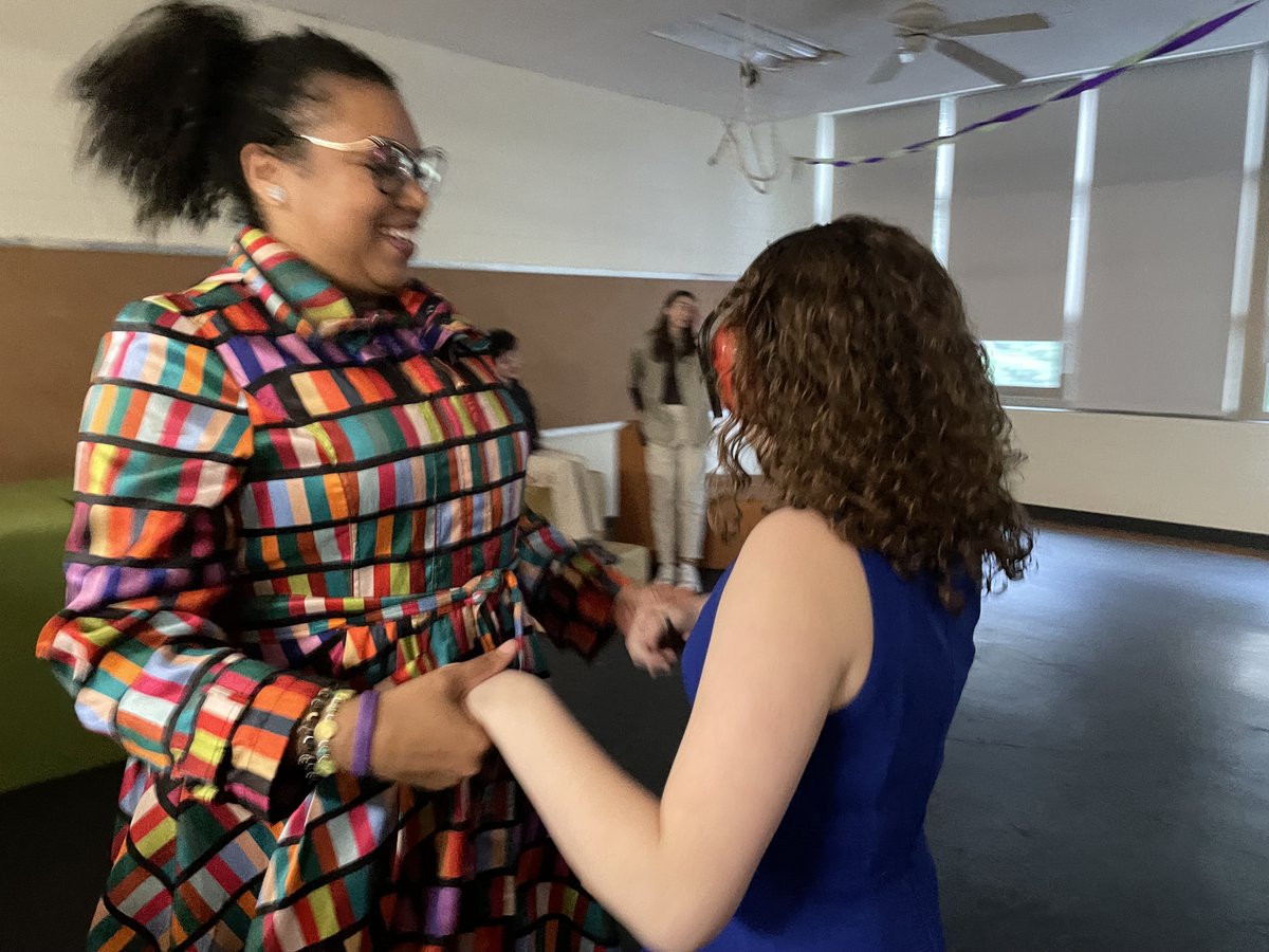 Have we mentioned how amazing our staff is? We love that they participate in our events so our students can practice their skills in real-time!