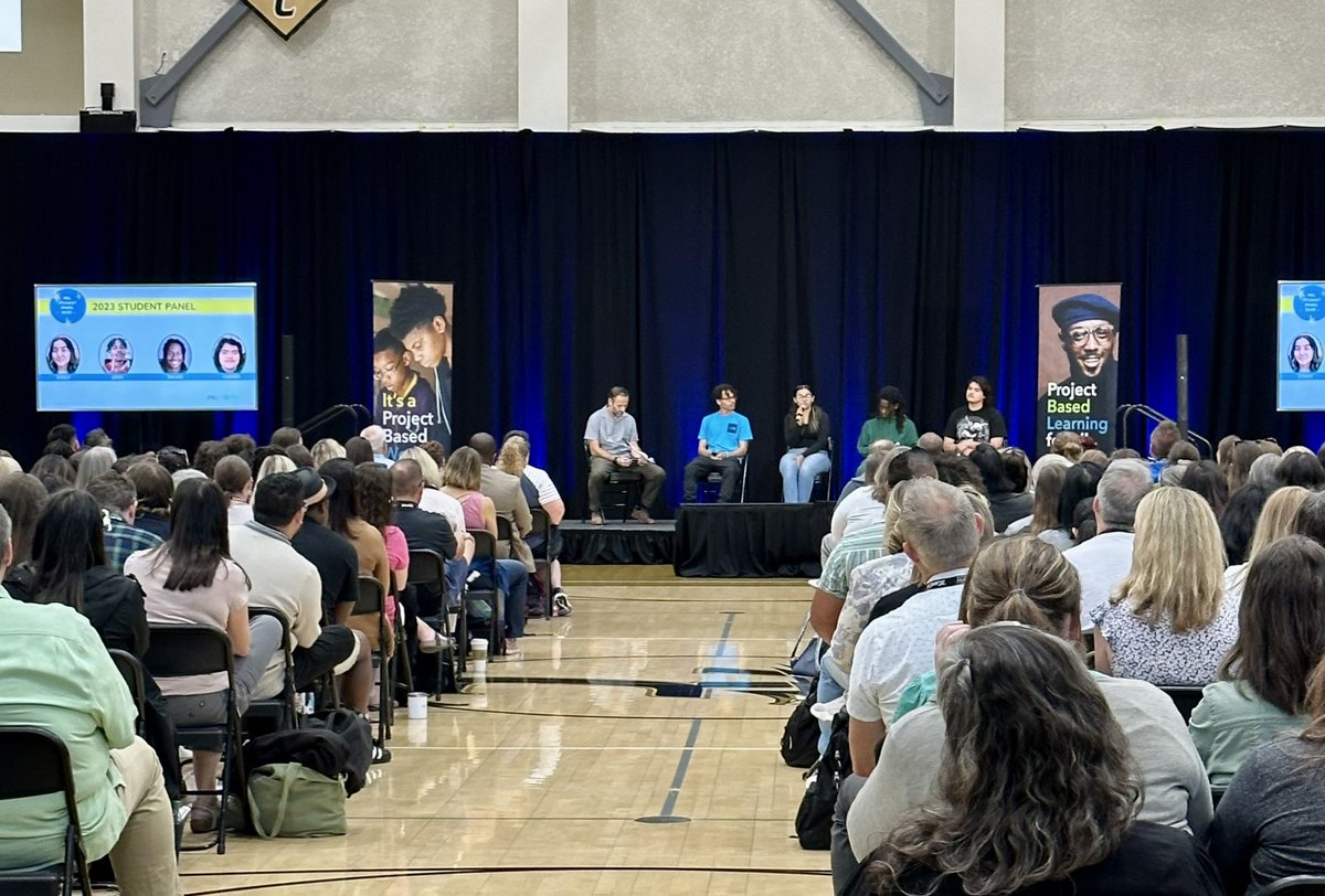 Students from ARISE High School speak to the skills &amp; understanding they developed as a result of engaging in #PBL. Their stories highlight deep levels of learning, authenticity, and reflection. There’s nothing more powerful than hearing the impacts of #PBL on students. #pblworld