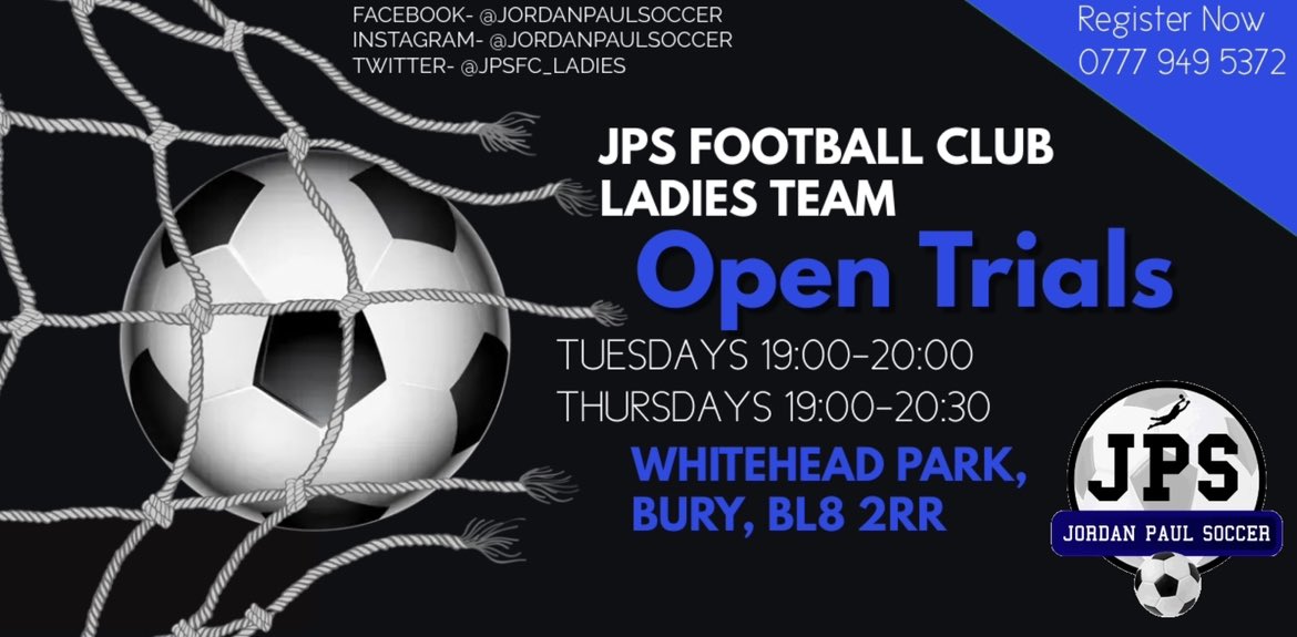 jpsoccer_'s tweet photo. @JPSFC_ladies are on the lookout for a few players to come and join the newly formed team! 

All RT’s appreciated 👏🏼 https://t.co/099lr9hvvc