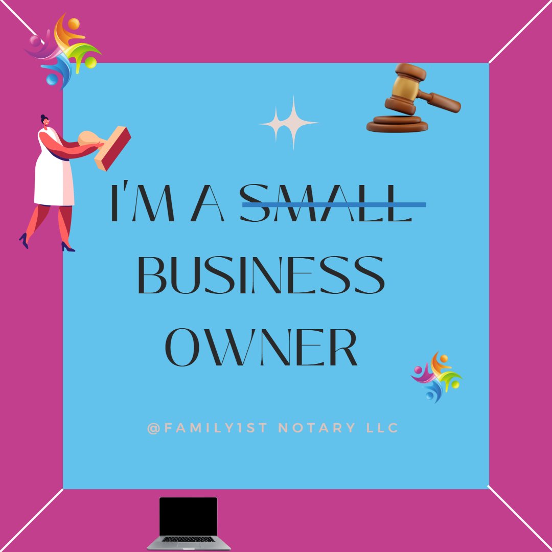 There is NOTHING SMALL about this BUSINESS!!!

#smallbusiness #supportsmallbusiness #smallbusinessowner #entrepreneur #business #supportlocal #localbusiness #businessowner #blackownedbusiness #smallbusinesssupport #womeninbusiness