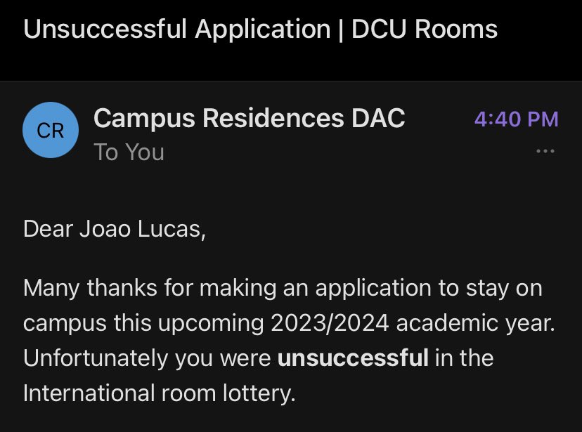 JohnRihawf's tweet photo. I love how my university dorm decides to say “hey, even though you’re an international student and you have a disability, tough luck! you’re on your own”

that said, looking for a room or place close to Dublin 9 or north side. if anyone knows, please get in touch with me. https://t.co/9qT51Rzzdx