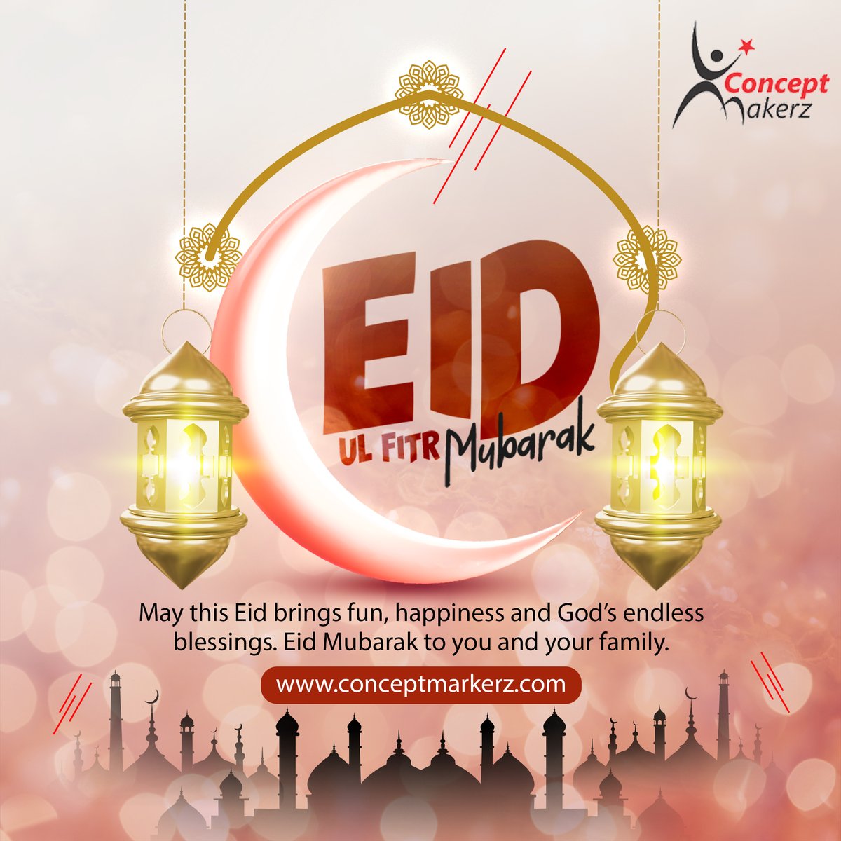 concept_makerz's tweet photo. Eid-ul-Fitr Mubarak.

#EidUlFitr #conceptmakerzevents #conceptmakerz #eventmanagementcompany #exhibitionstalldesigner #exhibitionstalldesigners #eventmanagementinstituteindelhi #eventmanagementinstitute #eventjobs #eventplanning #eventplanner #eventphotography https://t.co/1DtEjhRylv