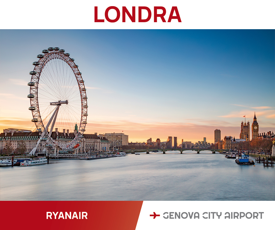 Da Genova a Londra con Ryanair. Clicca, scopri le migliori tariffe e prenota subito il tuo prossimo viaggio ➡️ ryanair.com/flights/it/it/… ✈️ #voladaGenova