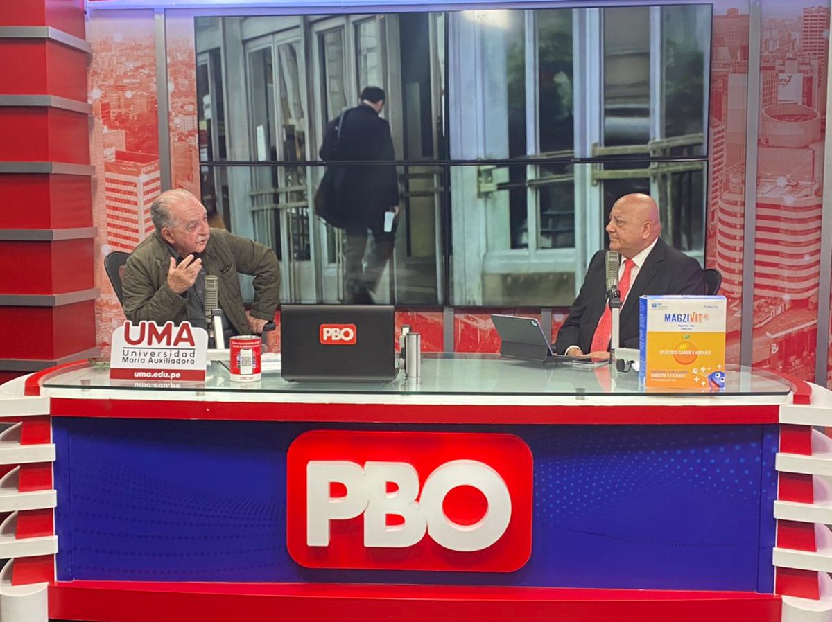 #EnVivo | Exministro de Trabajo, Alfonso Adrianzén, en PBO con Chema Salcedo.

📻 91.9 FM ¡La radio con fe!
pbo.pe