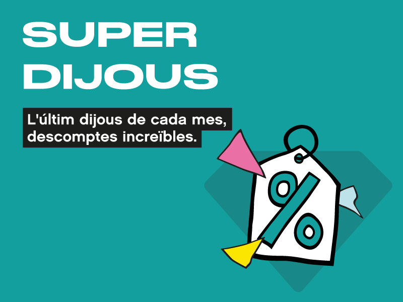 Llestos per a un nou #Superdijous? 

Sigues el primer a descobrir les promocions que t'esperen ow.ly/cu9g50owkjn 

#LOutletdeBarcelona