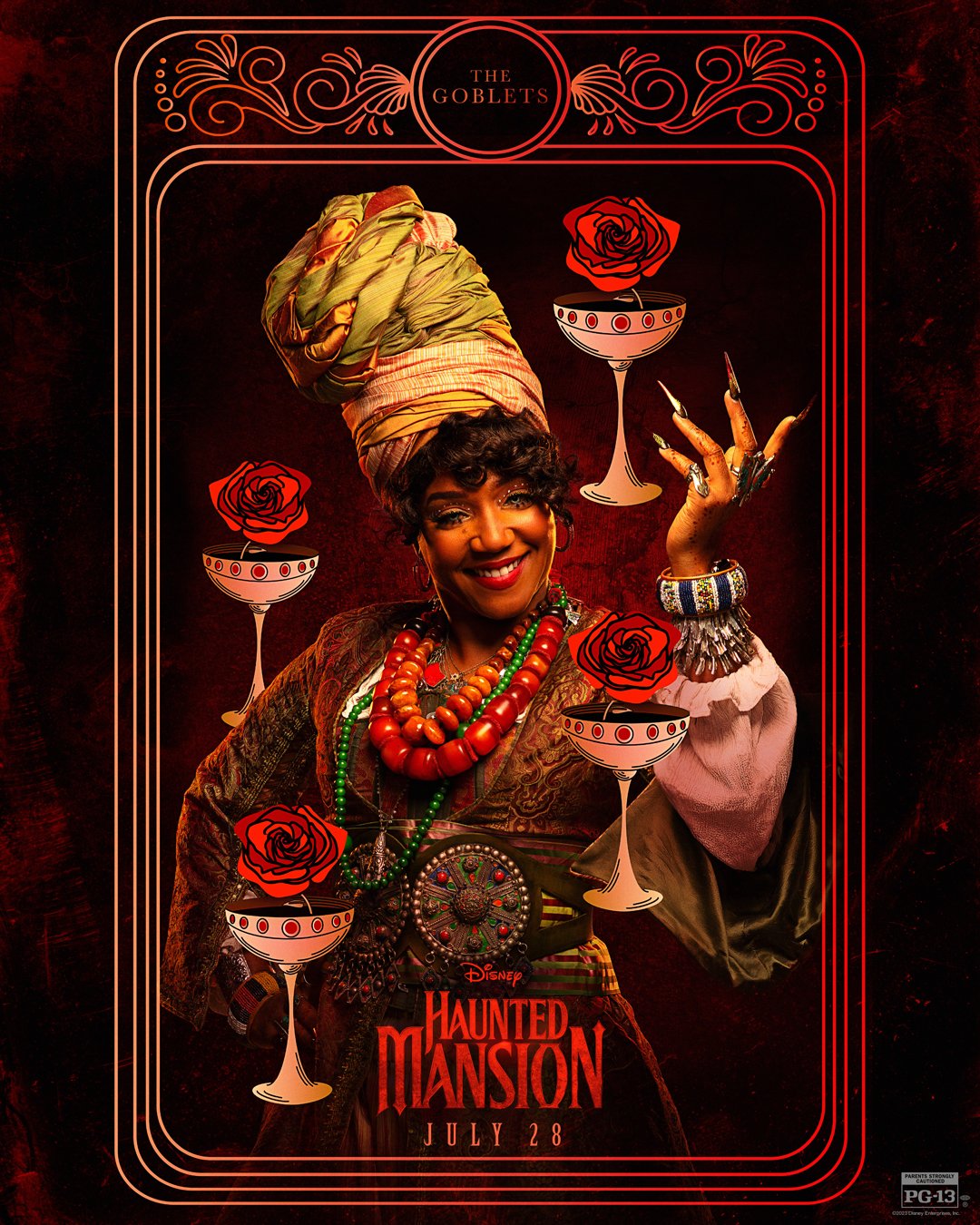Nieuwe Haunted Mansion karakterposters op MoviePulp